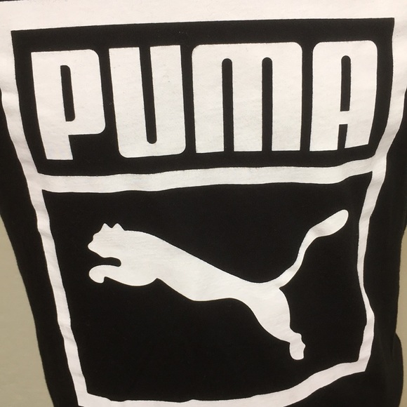 Puma Spell Out Black T Shirt Men’s M - Picture 6 of 6